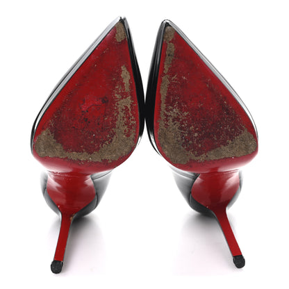 Christian Louboutin Patent Pigalle Plato 120 Pumps 39.5 Black 6 of 8
