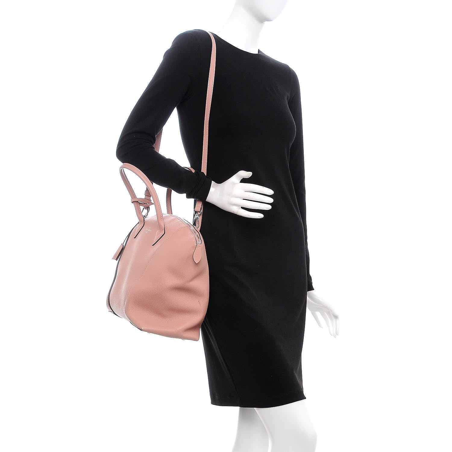 Louis Vuitton Veau Cachemire Soft Lockit MM Magnolia 2 of 21