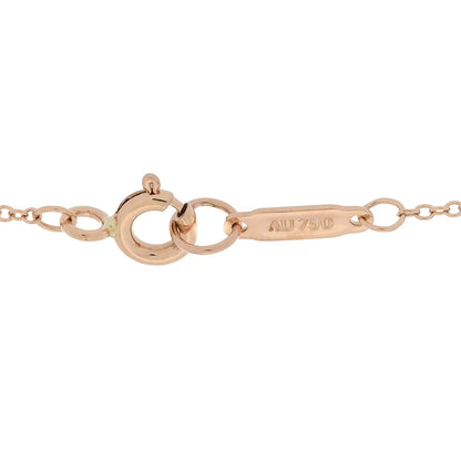 Tiffany 18K Rose Gold Diamond Small Heart Pendant Necklace 3 of 3