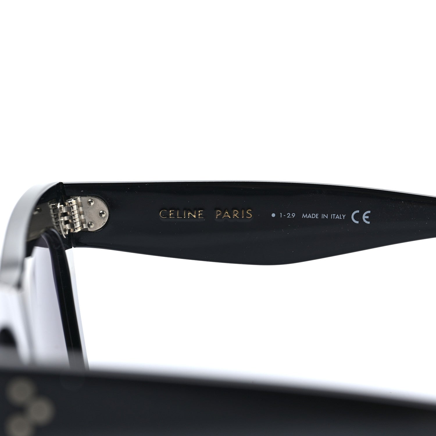 Celine Polarized Sunglasses CL4004IN Black 5 of 6