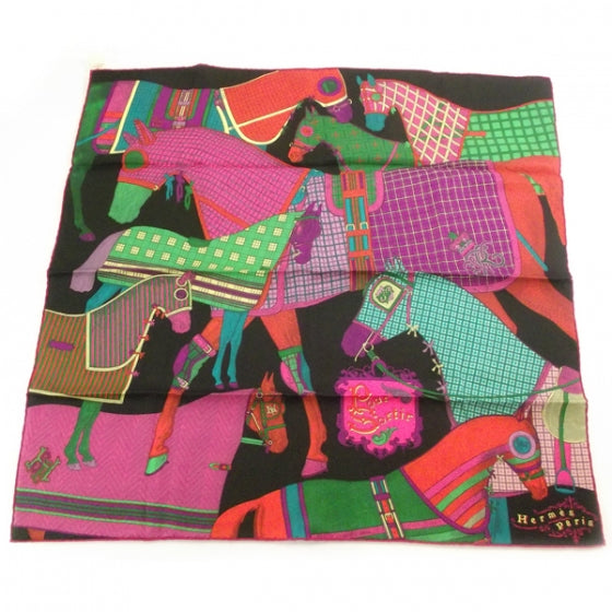 Hermes Silk Pour Sortir Scarf 70 Fuchsia 1 of 7