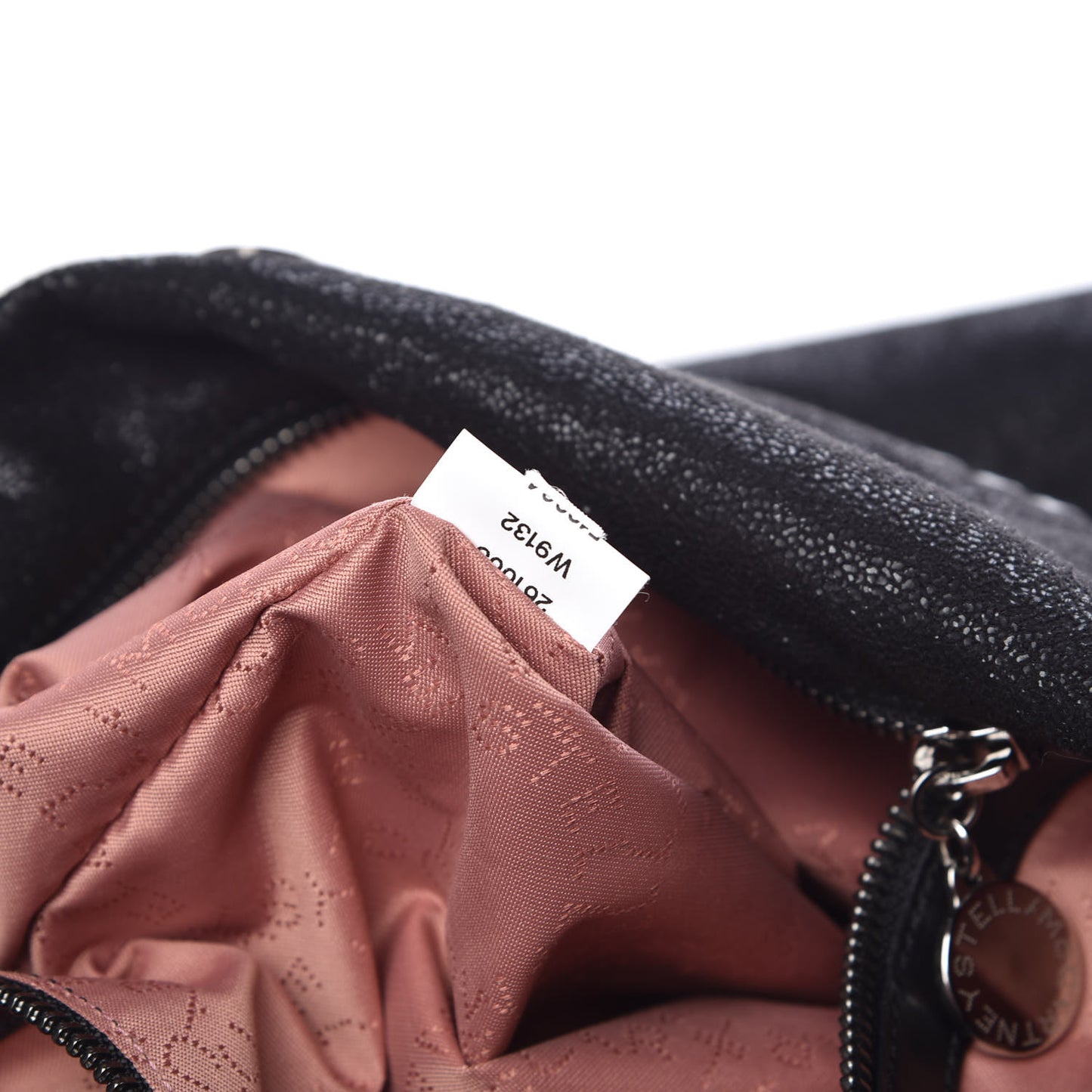 Shaggy Deer Small Falabella Tote Black