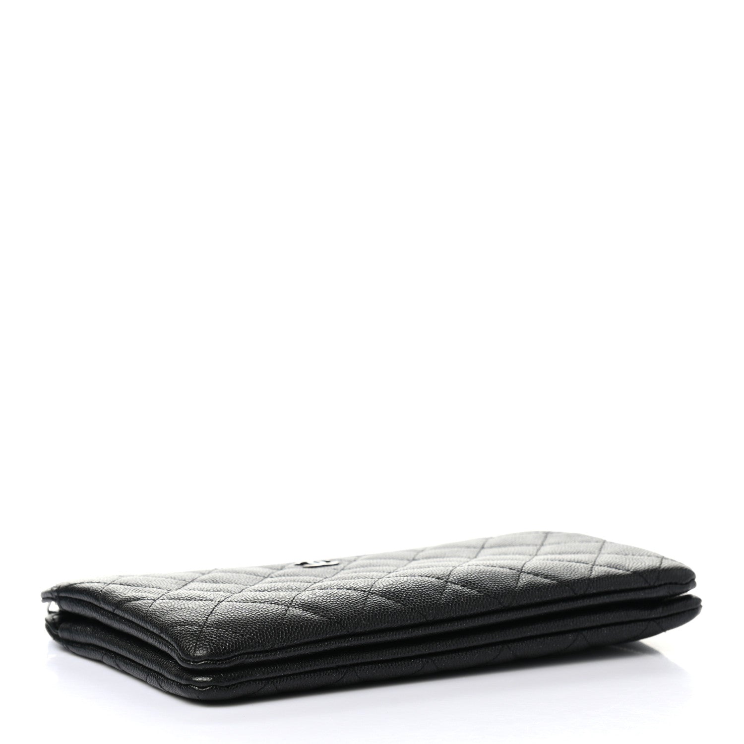 Chanel Caviar Quilted Small Zipped Pouch Black 4 of 8
