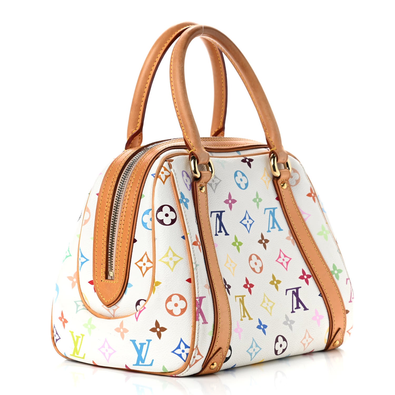 Louis Vuitton Monogram Multicolor Priscilla White 2 of 20
