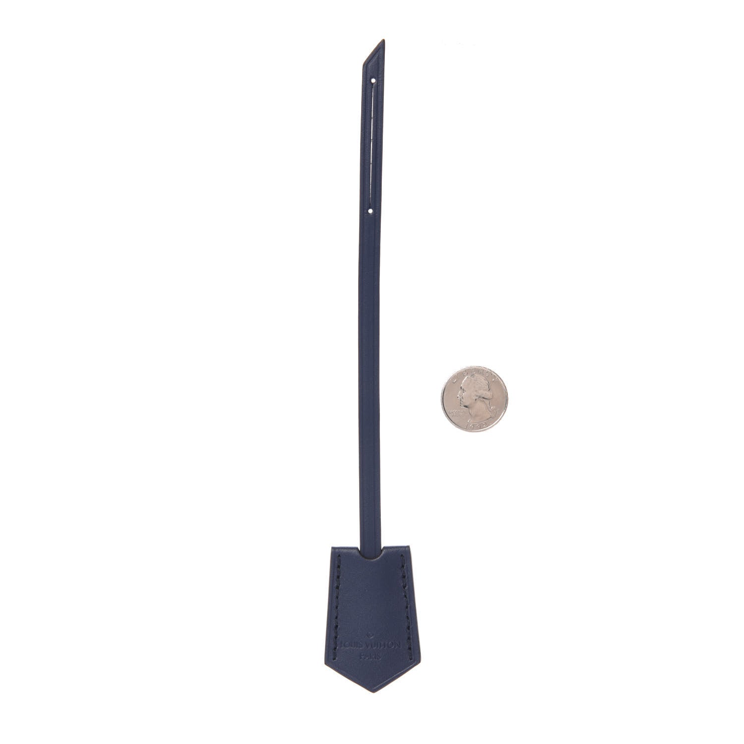 Louis Vuitton Calfskin Clochette Key Bell Holder Blue 2 of 3