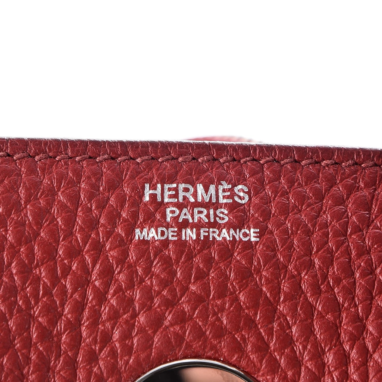 Taurillon Clemence Lindy 30 Rouge Garance