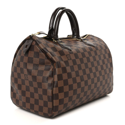 Louis Vuitton Damier Ebene Speedy 30 3 of 11