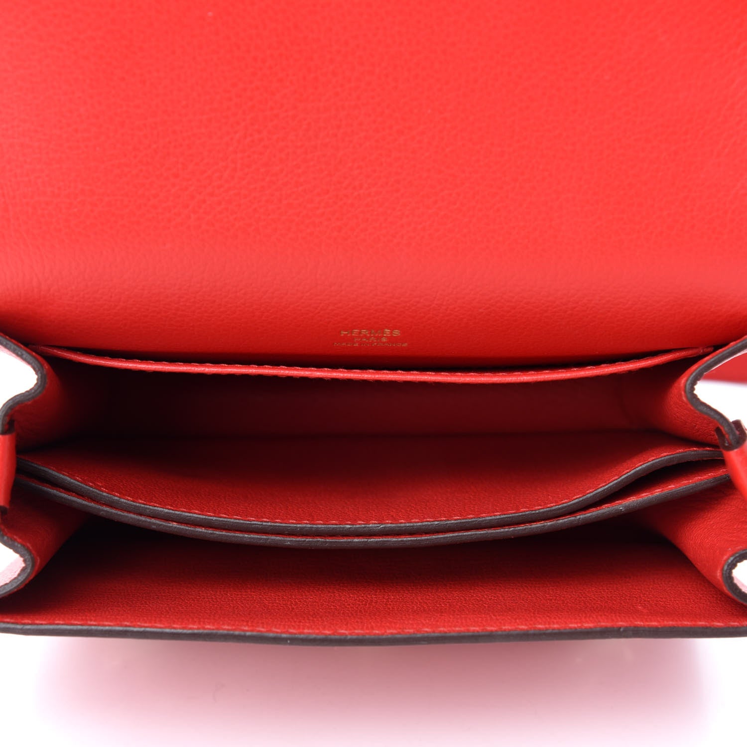 Hermes Evercolor Mini Sac Roulis Rouge De Coeur 5 of 11