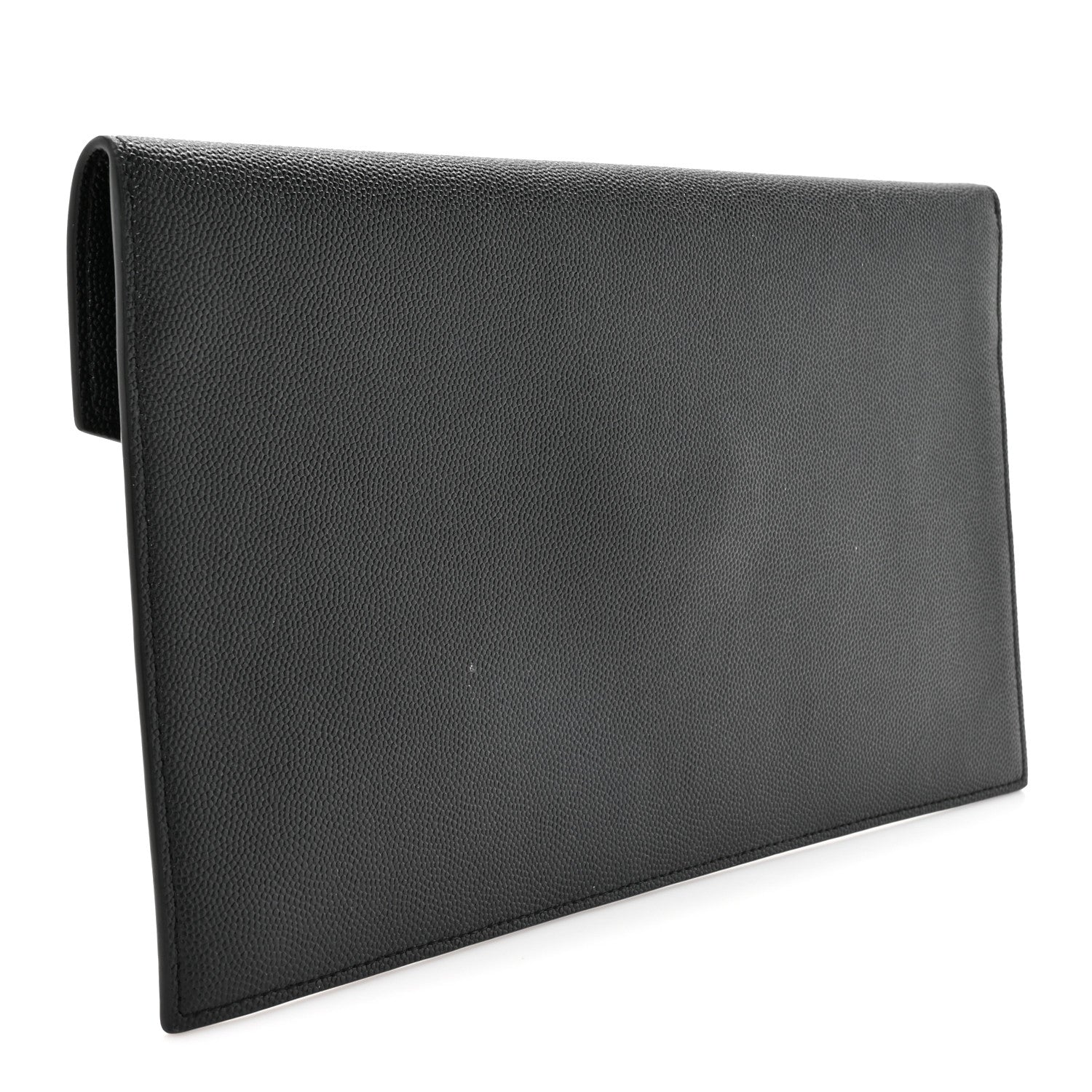 Saint Laurent Grain De Poudre Uptown Pouch Black 3 of 9