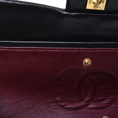 Chanel Lambskin Quilted Small Double Flap Black 12 of 24