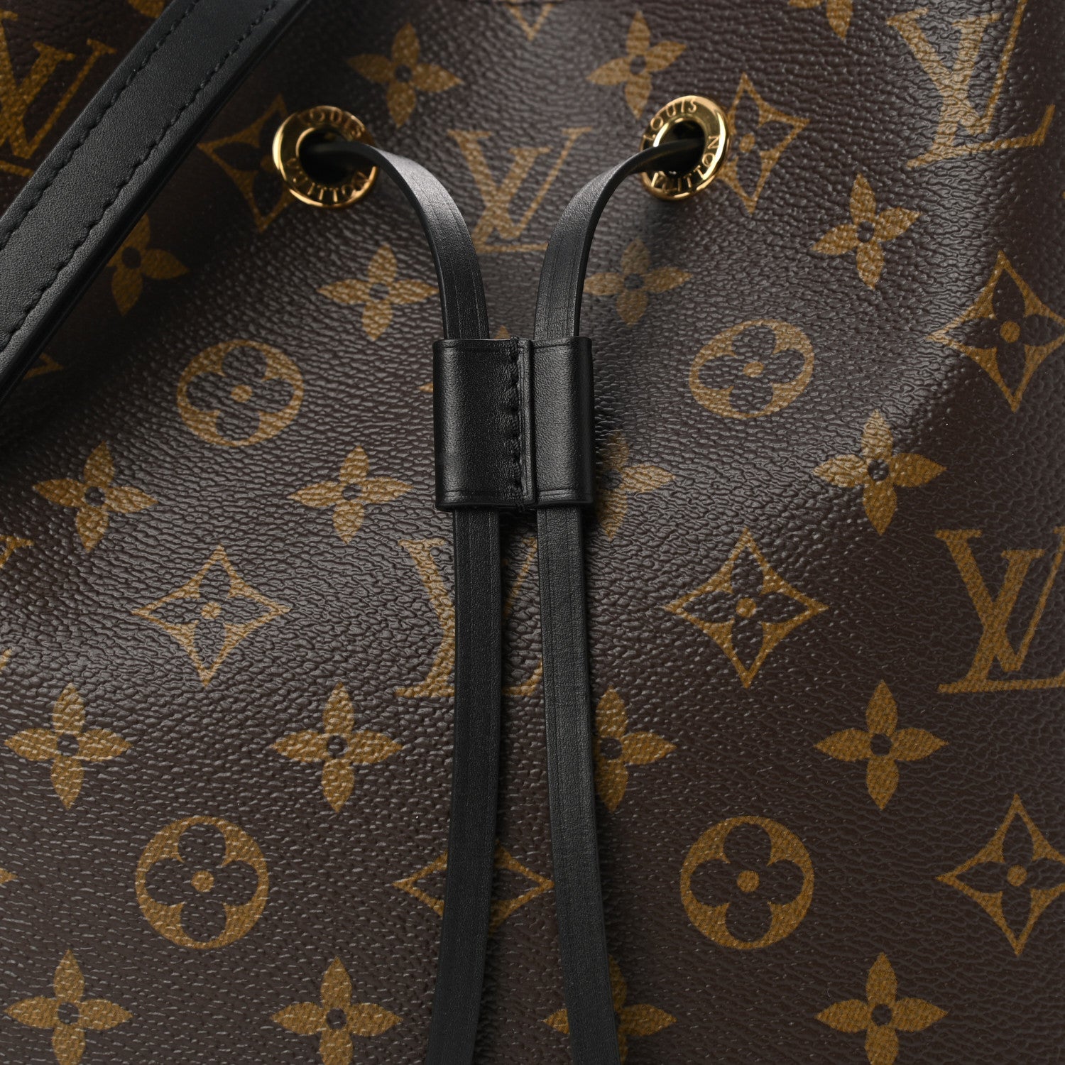 Louis Vuitton Monogram Neonoe MM Black 7 of 9