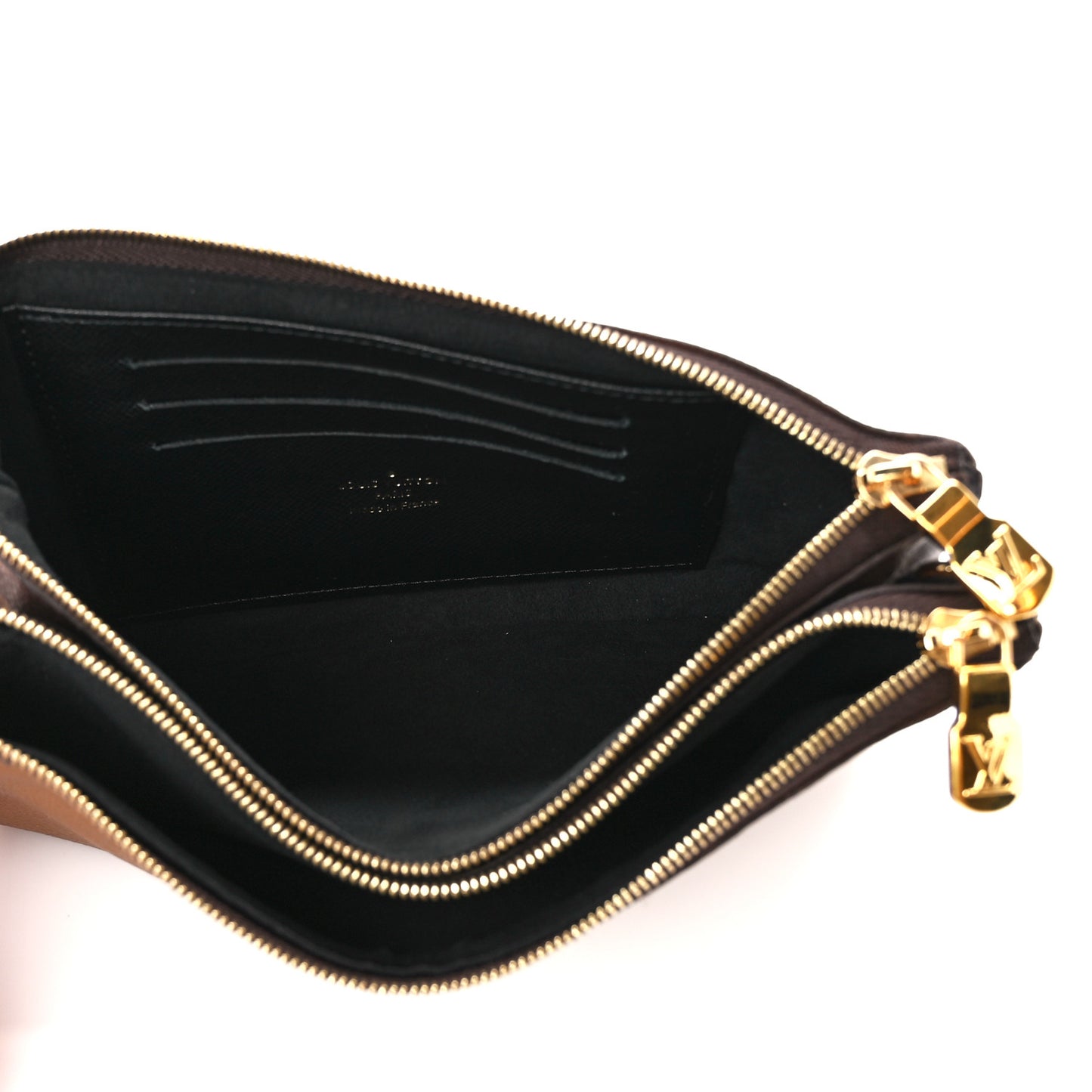 Reverse Monogram Giant Double Zip Pochette