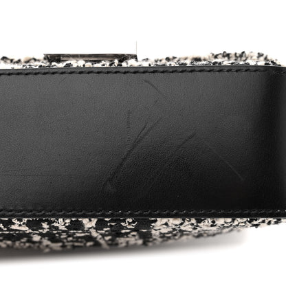 Givenchy Boucle Tweed Embroidered Small 4G Woven Chain Crossbody Black 12 of 12