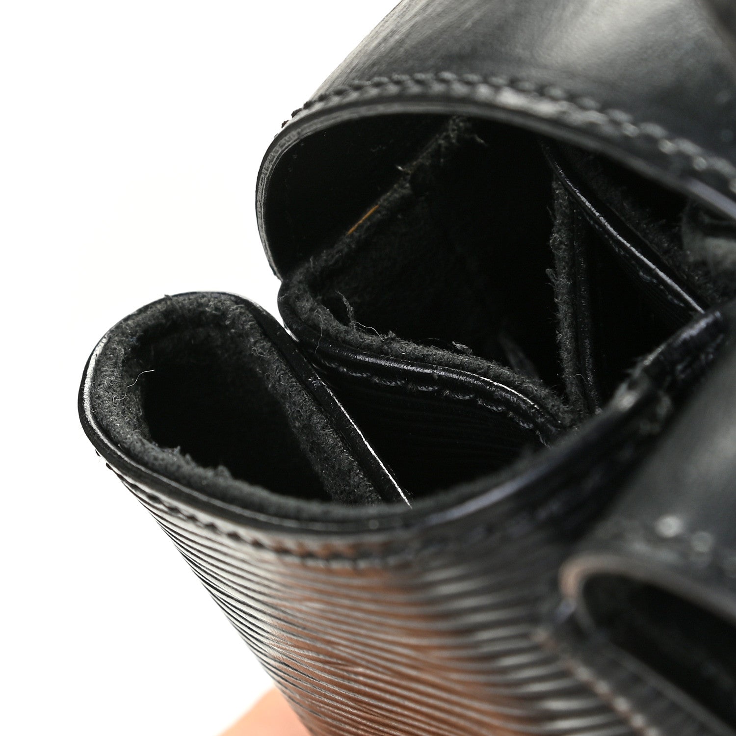 Louis Vuitton Epi Sac D'Epaule Black 8 of 10