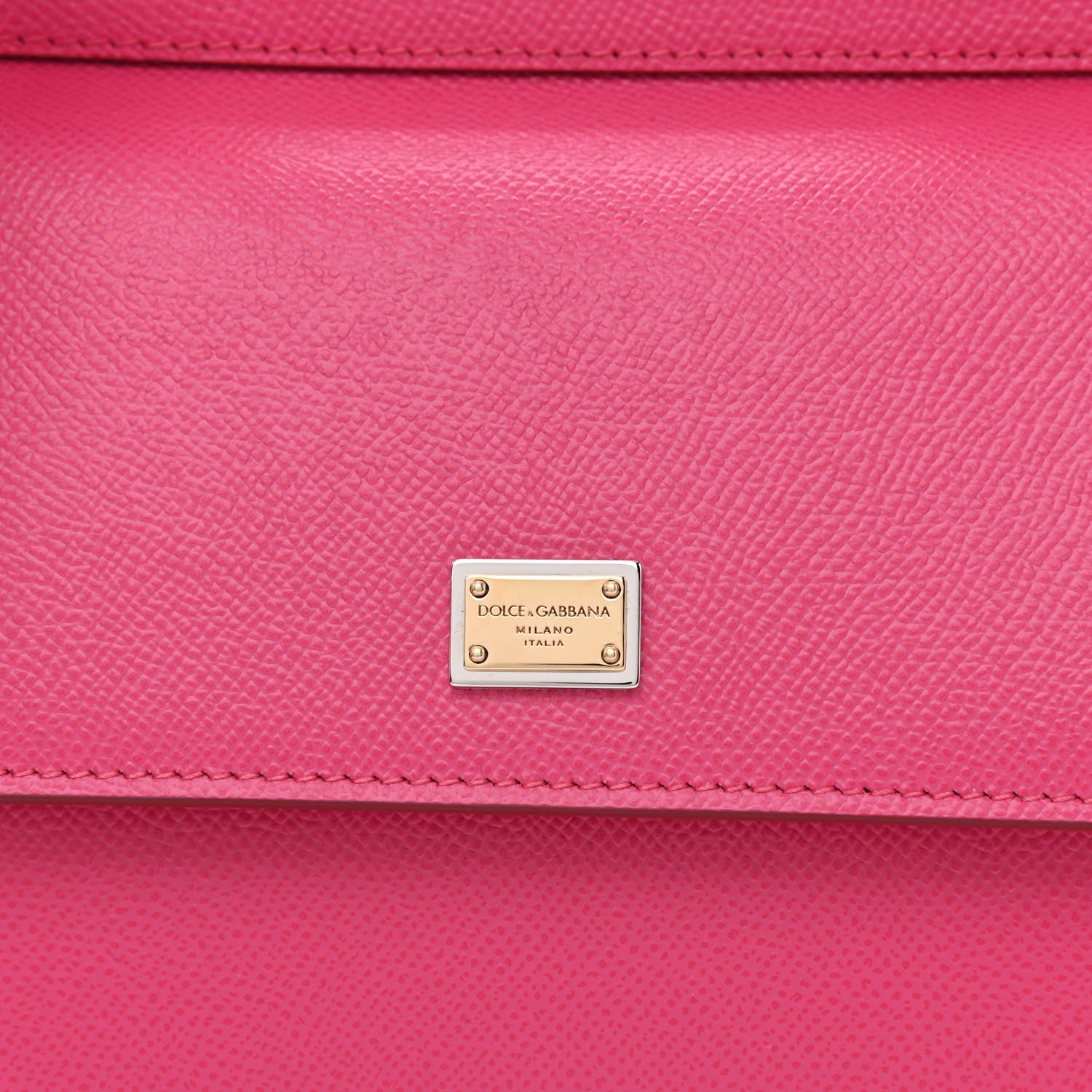 Dolce & Gabbana Dauphine Small Miss Sicily Satchel Pink 6 of 8