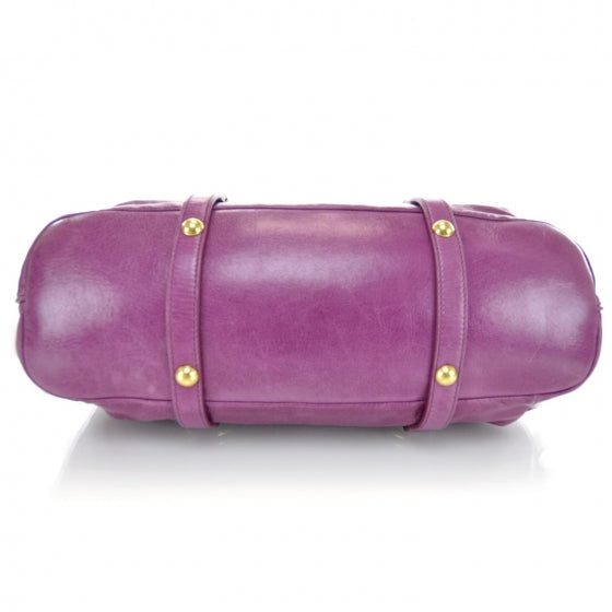 Miu Miu Vitello Lux Bag Fuchsia 5 of 11