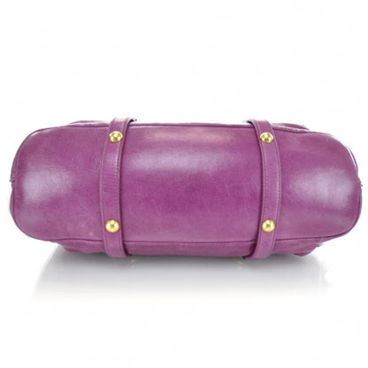 Miu Miu Vitello Lux Bag Fuchsia 5 of 11