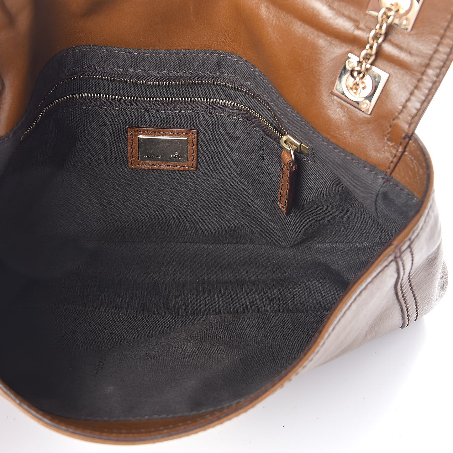 Vitello Acqua Maxi Baguette Bag Saddler