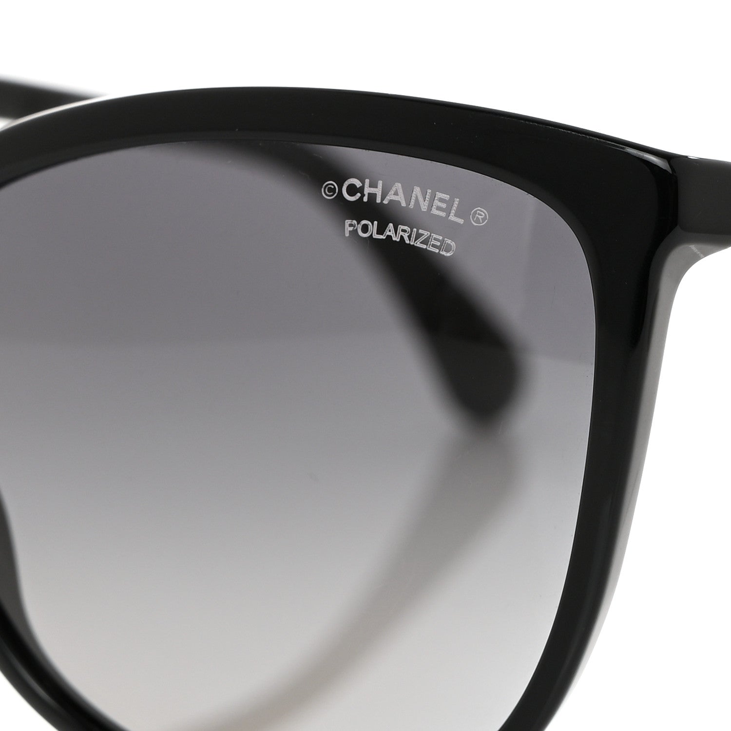 Chanel Chain Polarized Sunglasses 5352-A Black 7 of 8