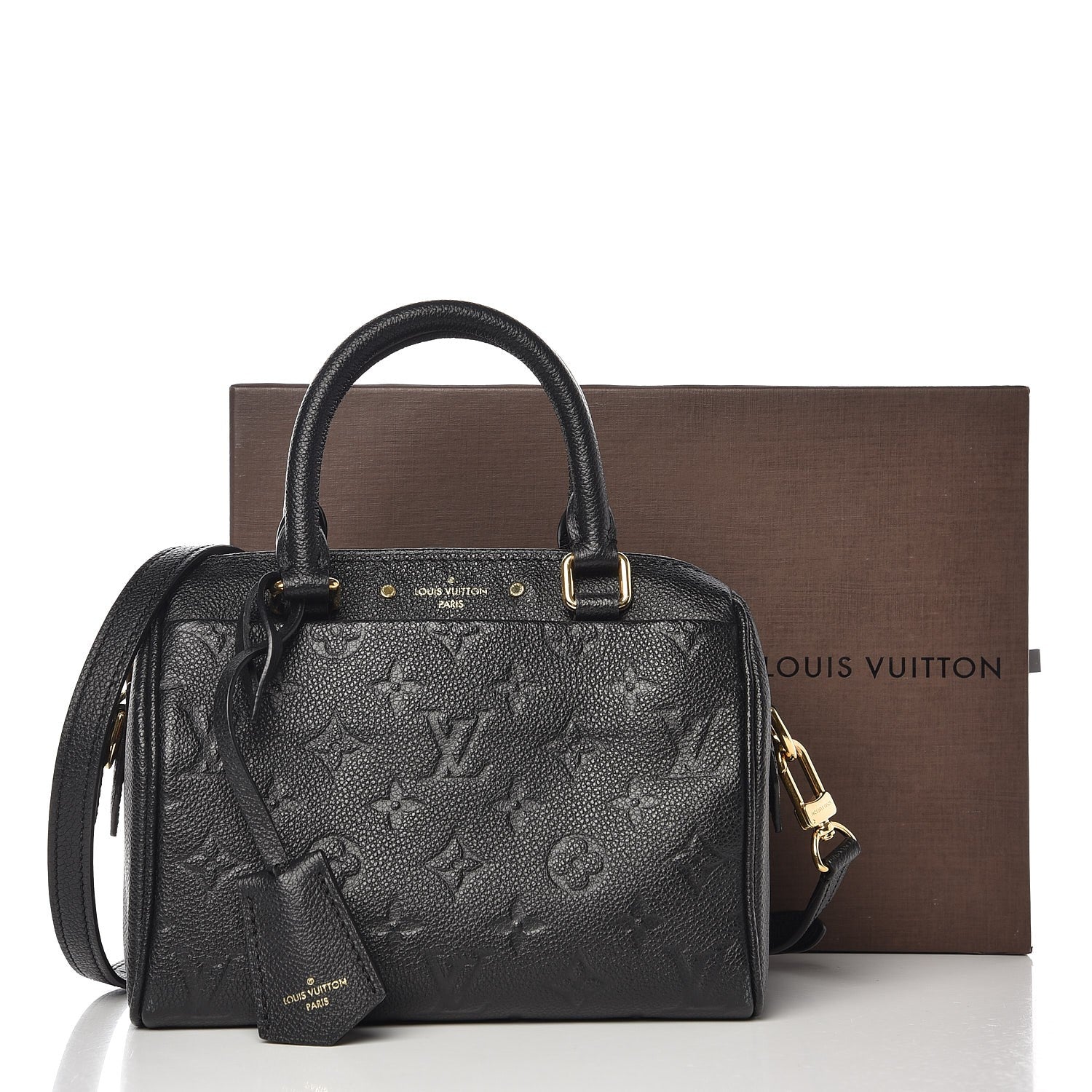 Louis Vuitton Empreinte Speedy Bandouliere 20 NM Black 8 of 8