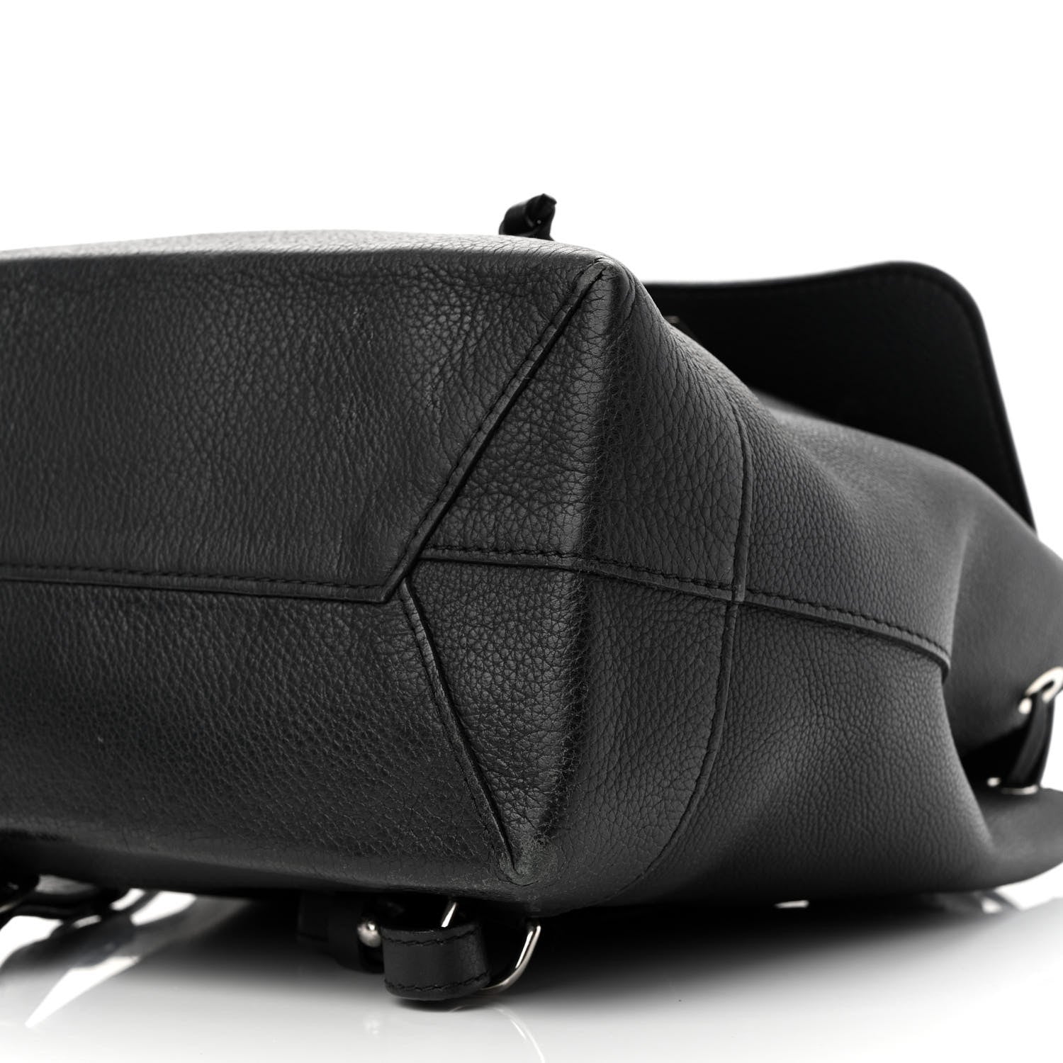 Louis Vuitton Calfskin Lockme Backpack Black 9 of 9