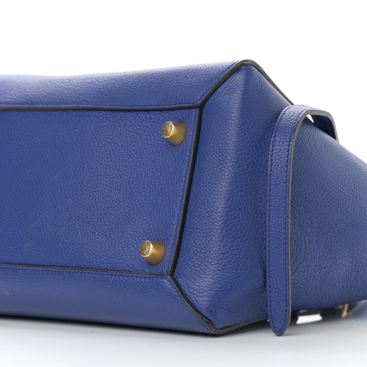 Grained Calfskin Mini Belt Bag Indigo