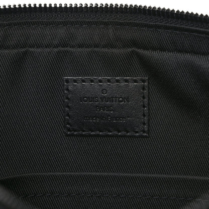 Louis Vuitton Calfskin Monogram Shadow Duo Messenger Black 6 of 9