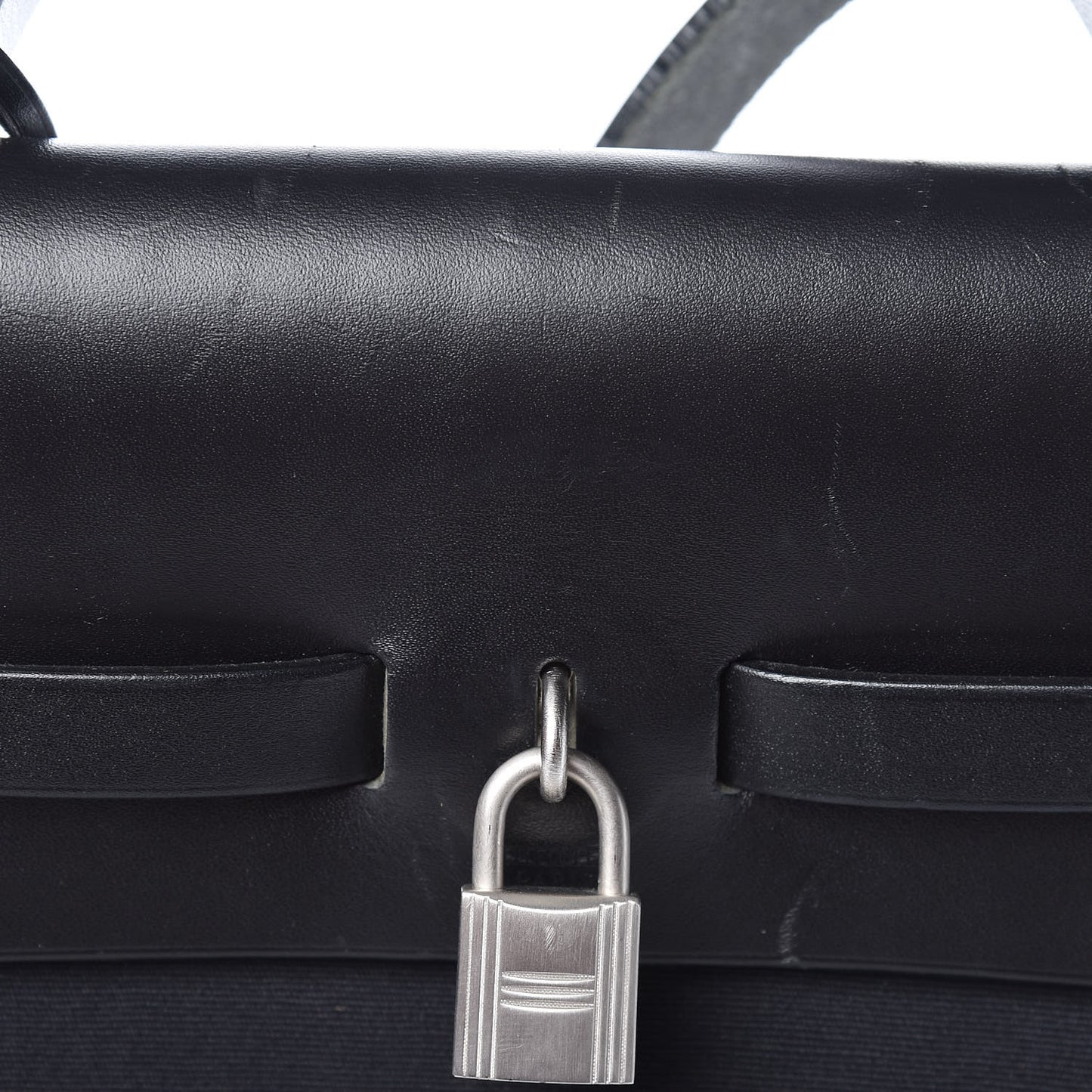Toile Vache Calfskin Herbag 39 MM Black