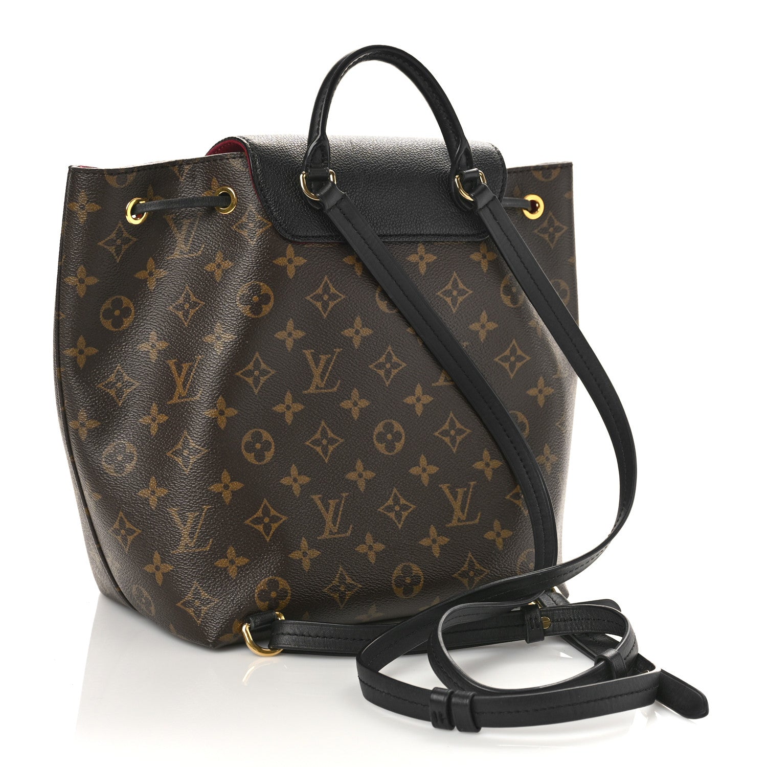 Louis Vuitton Monogram Montsouris PM Black 3 of 10