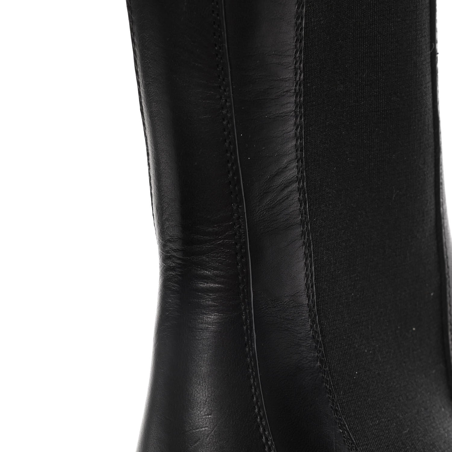 Bottega Veneta Calfskin The Flash Chelsea Boots 36.5 Black Flamingo 9 of 16