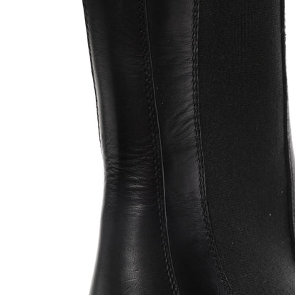 Bottega Veneta Calfskin The Flash Chelsea Boots 36.5 Black Flamingo 9 of 16
