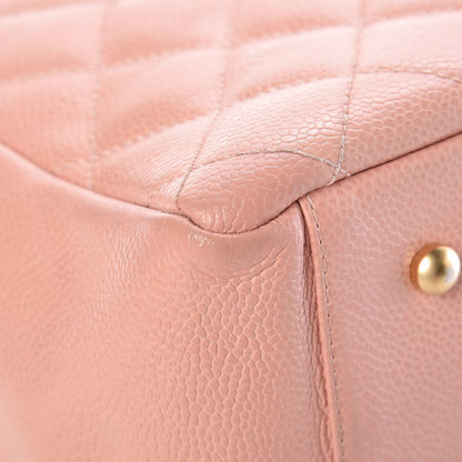 Chanel Caviar Quilted Petit Timeless Shopping Tote PTT Pink 14 of 16