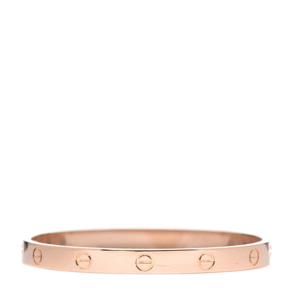 Cartier 18K Pink Gold LOVE Bracelet 18 3 of 4