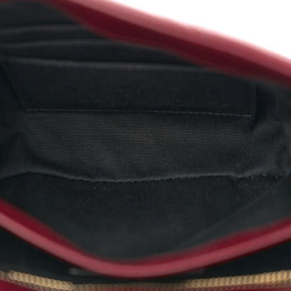 Saint Laurent Calfskin Y Quilted Monogram Toy Loulou Monogram Crossbody Bag Rouge Legion 5 of 12