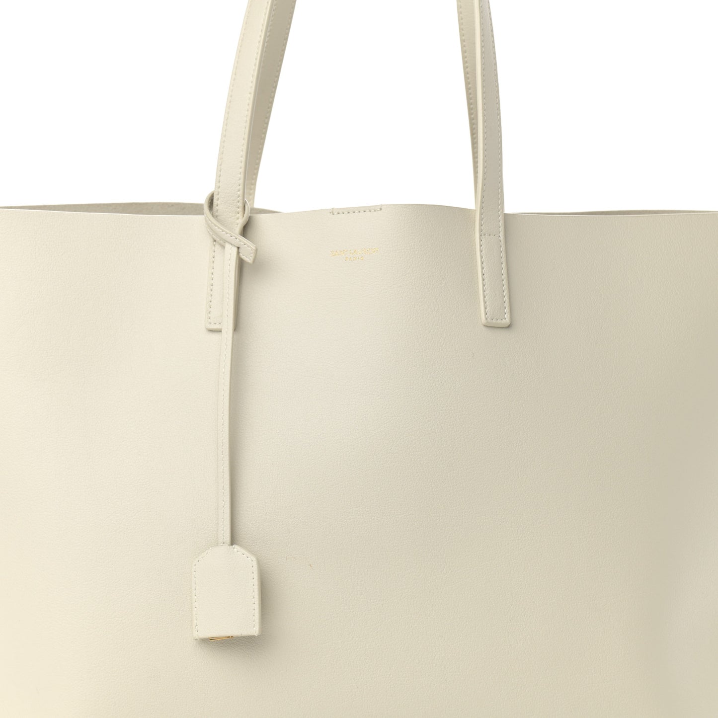 Calfskin Large Shopping Tote Porcellana