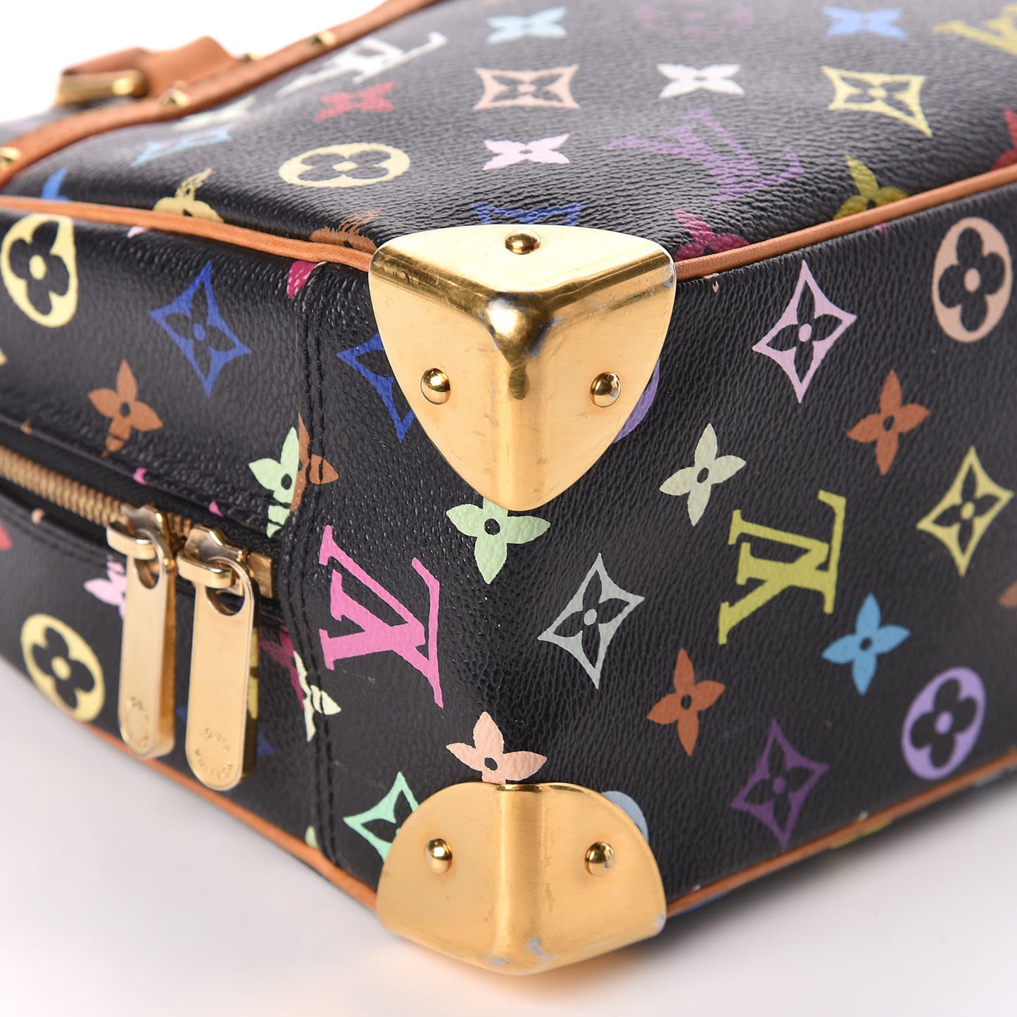 Monogram Multicolor Trouville Black