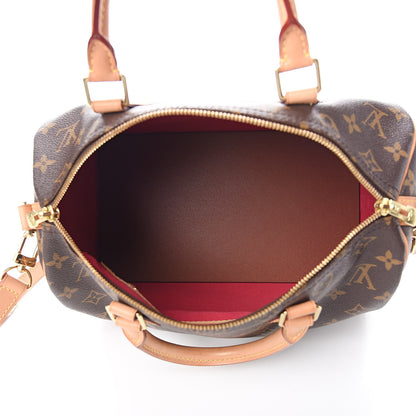 Louis Vuitton Monogram My LV Heritage Speedy Bandouliere 30 Bordeaux Fuchsia 5 of 11