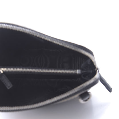Gucci X SEGA Calfskin GUCCY Stars Mini Dome Shoulder Bag Black Gold 5 of 11