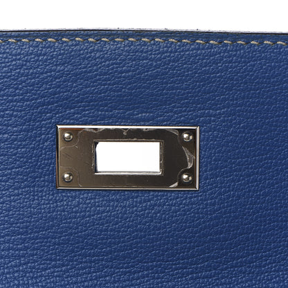 Hermes Epsom Candy Kelly Retourne 35 Bleu Electrique Mykonos 18 of 36