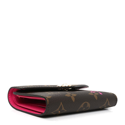 Louis Vuitton Monogram 2025 Christmas Animation Victorine Wallet Frozen Orchid 4 of 7