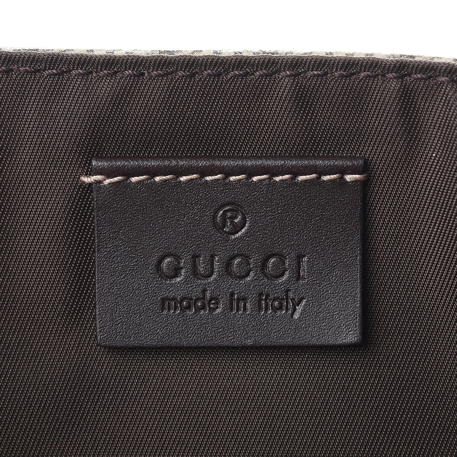 Gucci GG Plus Monogram Messenger Diaper Bag Dark Brown 7 of 11