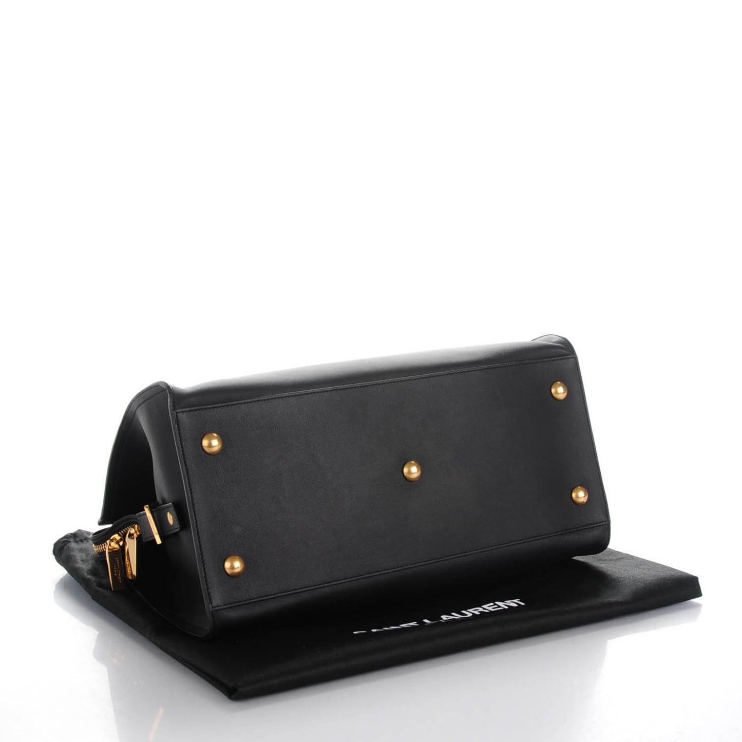 Calfskin Medium Classic Y Cabas Black
