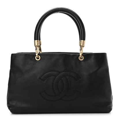 Chanel Caviar CC Timeless Tote Black 1 of 9