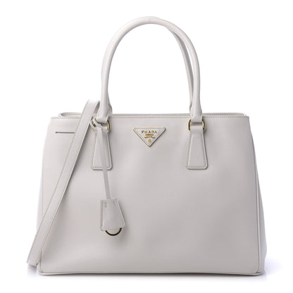 Prada Saffiano Lux Medium Tote Talco 1 of 9