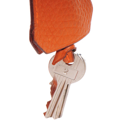 Hermes Taurillon Clemence JPG Birkin 42 Orange 20 of 21