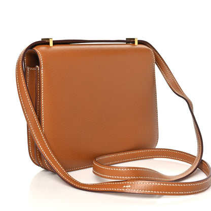 Hermes Epsom Constance 18 Gold 3 of 11