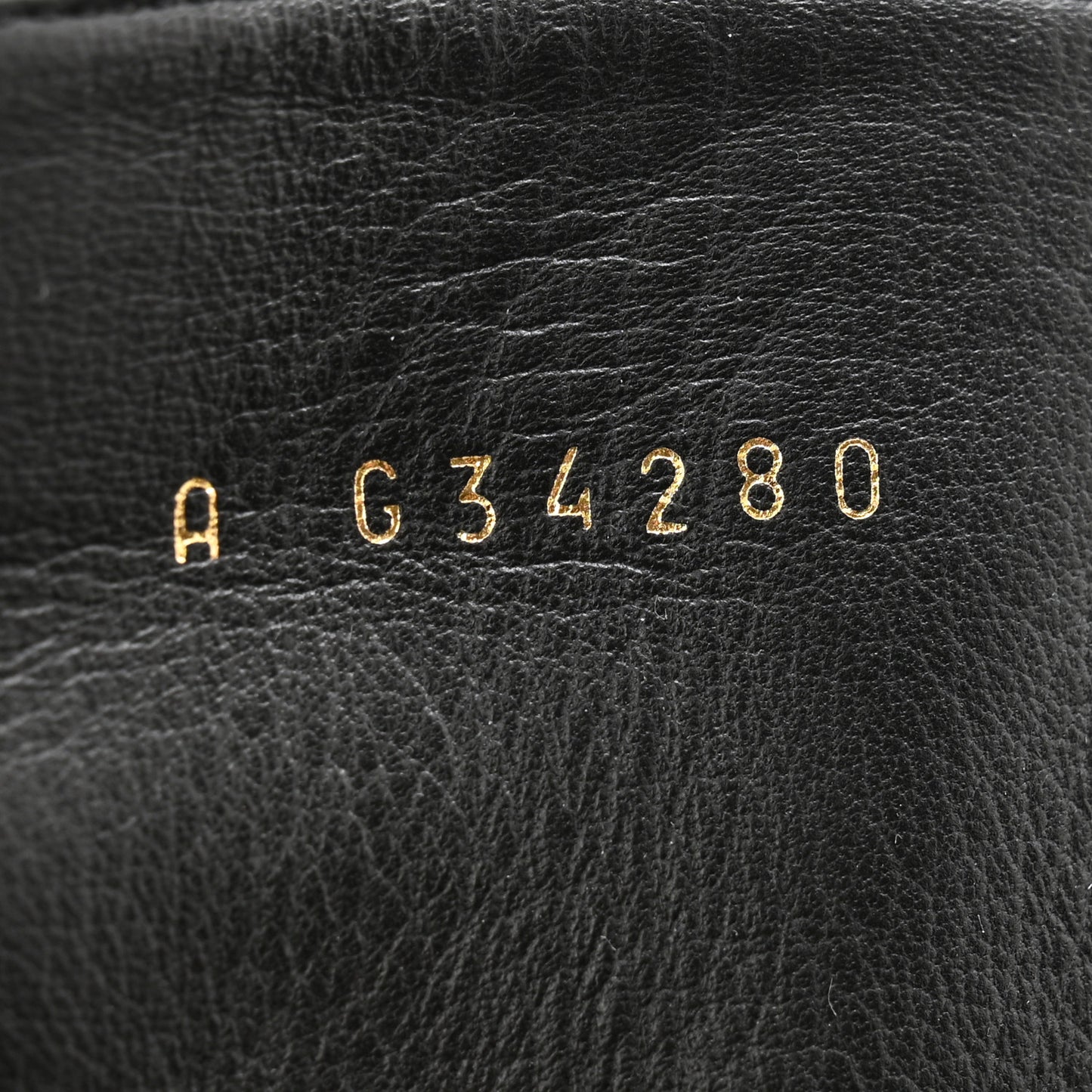 Laminated Goatskin Over the Knee Boots 40 Bronze