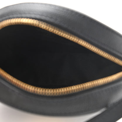 Versace Calfskin La Medusa Round Camera Bag Black 5 of 9