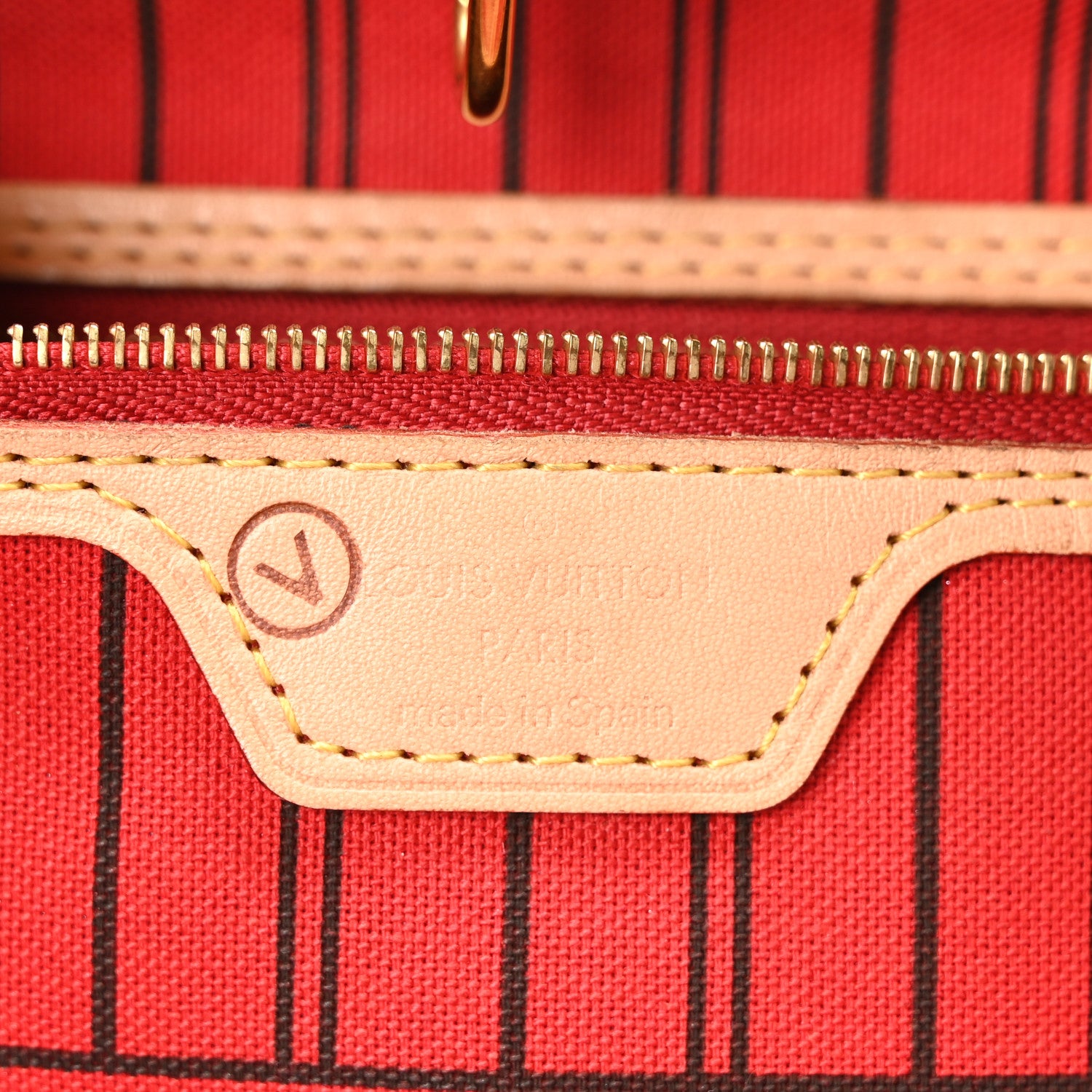 Louis Vuitton Monogram Neo Neverfull MM Cherry 6 of 9