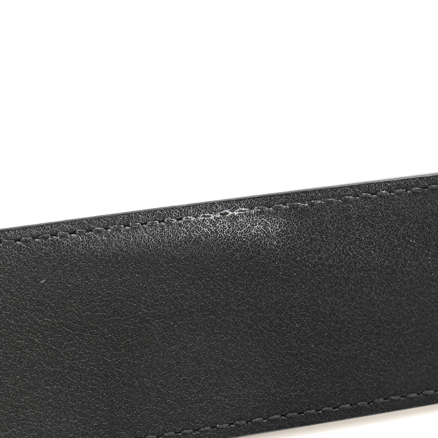 Gucci Textured Calfskin Double G 40mm Belt 105 42 Black 7 of 9